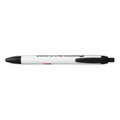 Stylo Noir J'Aime Cheerleader (Dos)