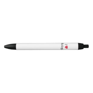Stylo Noir J'aime la biologie