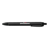 Stylo Noir J'aime la natation (Bas)