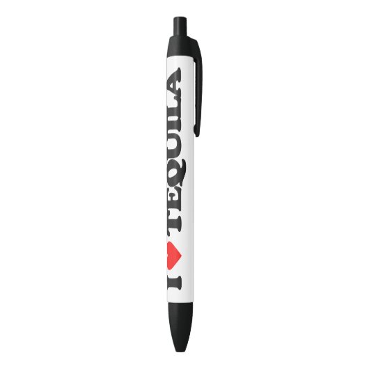 STYLO NOIR J'AIME LA TEQUILA (Bas (Vertical))