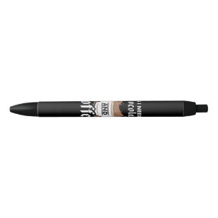 Stylo Noir J'Aime Le Chocolat Et Le Café