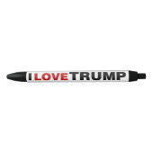Stylo Noir J'aime Trump (Devant)