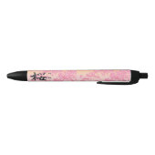 Stylo Noir Japonais Kanji Calligraphie Sakura (Bas)