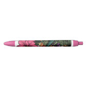 Stylo Noir Jardin des colibris (Devant)