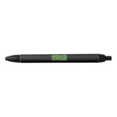 Stylo Noir Jardinage des microverts (Devant)