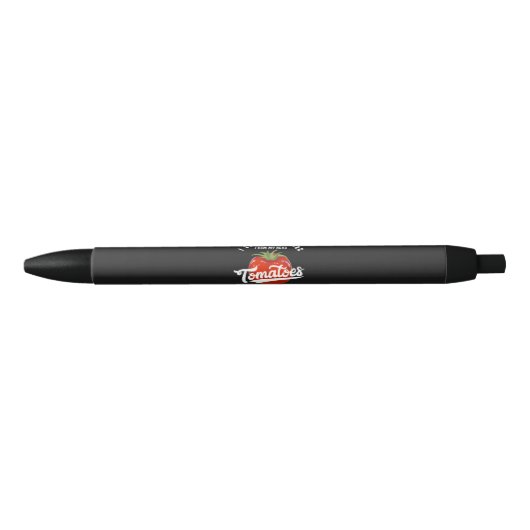 Stylo Noir Jardinage des tomates (Devant)