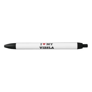 Stylo Noir J'Coeur Mes Vizsla