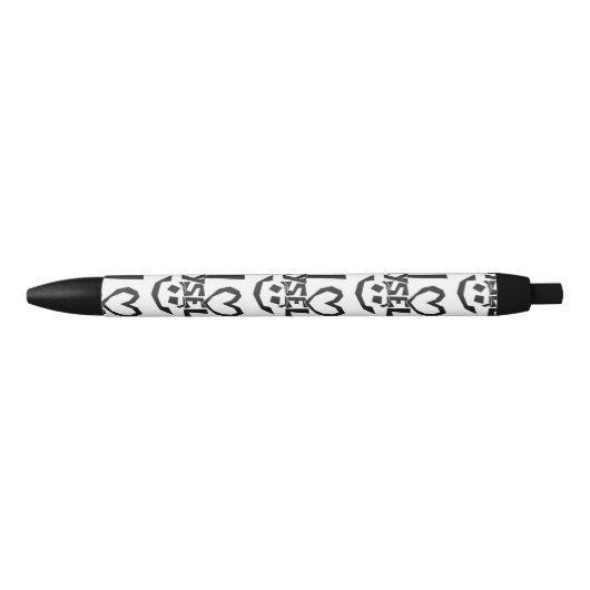 Stylo Noir Je m'aime (Devant)