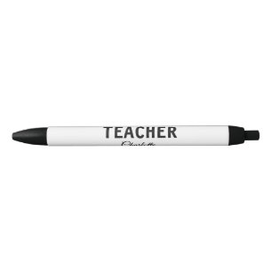 Stylo Noir Je suis professeur d'école Collègeajoutez votre no