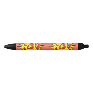 Stylo Noir Je t'aime