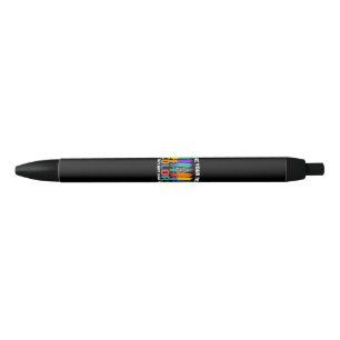 Stylo Noir Je vois ta vraie couleur et c'est pourquoi je t'ai