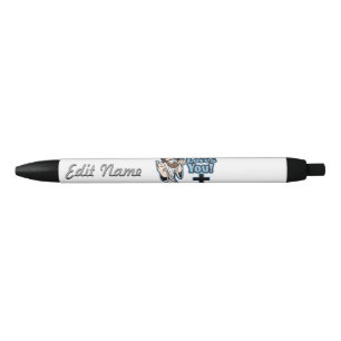 Stylo Noir Jésus vous aime