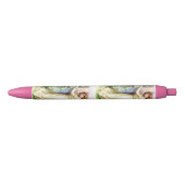 Stylo Noir Joli Ange Et Croix (Devant)