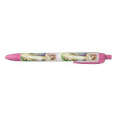 Stylo Noir Joli Ange Et Croix (Bas)