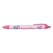 Stylo Noir Joli atomiseur Pansy (Haut)
