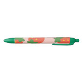Stylo Noir Joli motif de fraise (Bas)