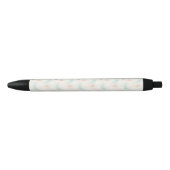 Stylo Noir Joli Motif Pastel Sky souriant (Devant)