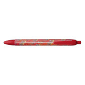 Stylo Noir Joli Noël Camel En Rouge (Dos)
