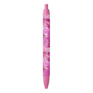 Stylo Noir Joli rêve rose