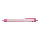 Stylo Noir Joli Rose Pâle Pastel Couleur Douce (Haut)