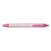 Stylo Noir Joli Rose Pâle Pastel Couleur Douce (Dos)