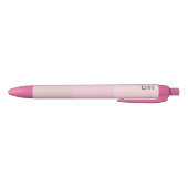 Stylo Noir Joli Rose Pâle Pastel Couleur Douce (Bas)