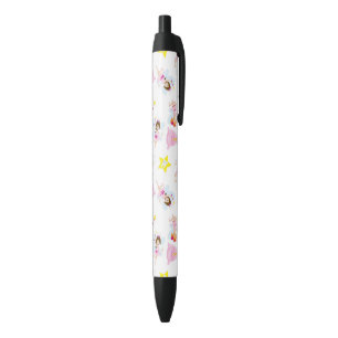 Stylo Noir Jolie baguette magique de fée des dents blanches j