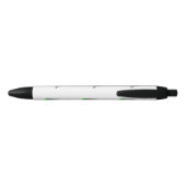 Stylo Noir Jolie baleine et pastèque (Dos)