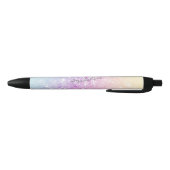 Stylo Noir Jolie Parties scintillant Holographique Fille Glam (Bas)