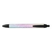 Stylo Noir Jolie Parties scintillant Holographique Fille Glam (Dos)