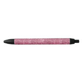 Stylo Noir Jolie Parties scintillant Rose Faux (Devant)
