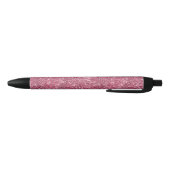 Stylo Noir Jolie Parties scintillant Rose Faux (Bas)