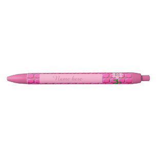 Stylo Noir Joyeuse Bee Day Girl rose Anniversaire Bumblebee C