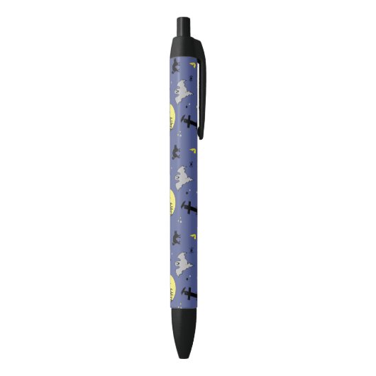 Stylo Noir Joyeux Halloween (Bas (Vertical))