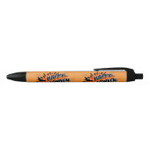 Stylo Noir Joyeux Halloween (Haut)