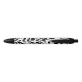 Stylo Noir Jungle Abstraite (Dos)