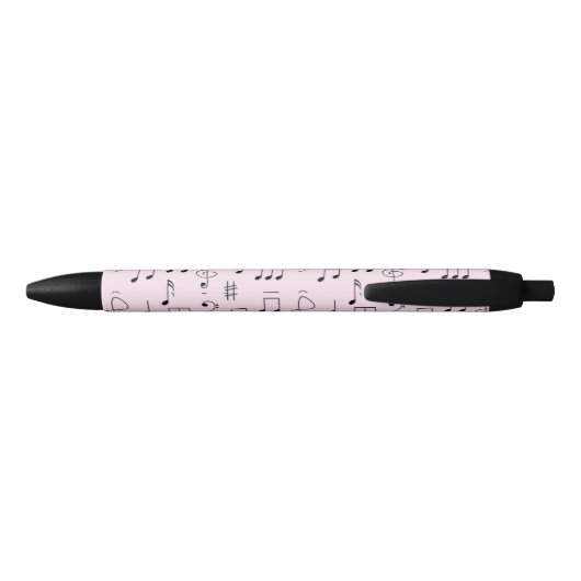 Stylo Noir Juste Noté rose (Dos)