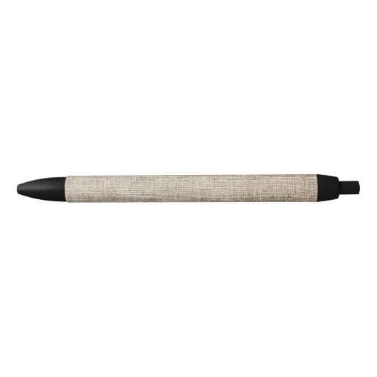 Stylo Noir Jute Textile (Devant)