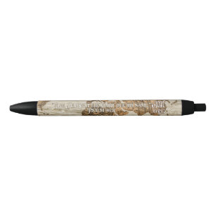 Stylo Noir JW Pen 2025 Année Texte Psaume 96:8