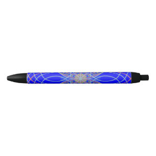 Stylo Noir Kaleidoscope Mandala Art Trim Pen