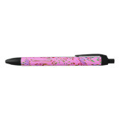 Stylo Noir Kaleidoscope rose (Haut)