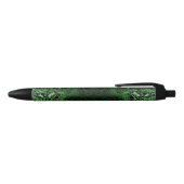 Stylo Noir Kaleidoscope vert (Haut)