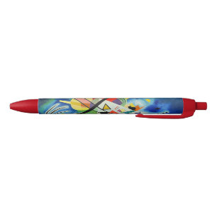 Stylo Noir Kandinsky - Peinture Bleue,