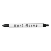 Stylo Noir Karl Heinz (Devant)