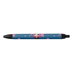 Stylo Noir Kawaii Fille PinkP Prom Princesse
