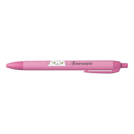 Stylo Noir Kawaii Pink (Bas)