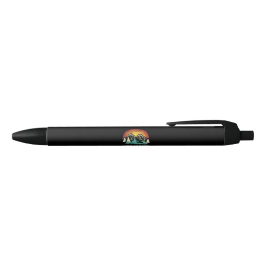 Stylo Noir Kayak Nature Rétro (Haut)