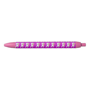 Stylo Noir Kelsey maltais pourpre préféré