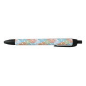 Stylo Noir Ketmie hawaïenne florale (Bas)