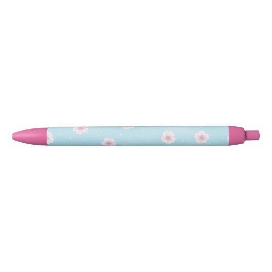 Stylo Noir La floraison printanière du Sakura Cherry (Devant)